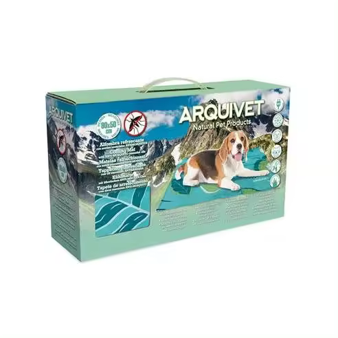 Alfombra Refrescante ANTIMOSQUITOS para Perros y Gatos - 90 x 50 cm - 1