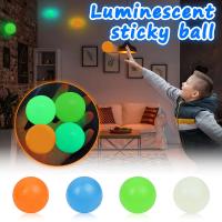 Bola De Pared Luminosa Para Desestresificación Juguetes De TPR Colores Aleatorios Para Niños Adolescentes Y Adultos Juguete De Comprimiso - details 2