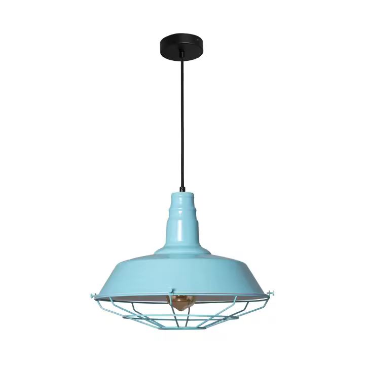 Ledkia Lámpara Colgante Jagger Estilo Retro para Decoración de Interiores - 1