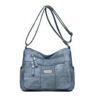 Bolso De Hombro Para Mujer En Cuero PU Suave De Lujo Con Múltiples Bolsillos Bolso Bandolera De Diseñador Bolsa Mensajera De Alta Calidad - details 0