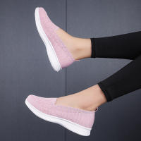 Zapatos Planos Cómodos Para Mujer Verano Transpirables De Malla Para Caminar Al Aire Libre Zapatos Casuales Slip-On Ligeros - details 8