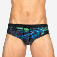 Bragas De Natación Para Hombre UXH EstampadoSexy Briefs Cortos De Playa Surfeo Deporte Adecuado Material Poliéster Spandex - details 5