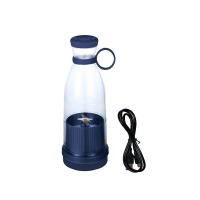 Mezclador Recargable De Frutas Frescas Usb Portátil Mini Batidora Eléctrica Rápida Para Smoothies Y Hielo En Azul/Rosa - details 7