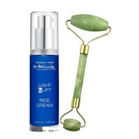 Crema Reafirmante Antiedad + Rodillo de Jade | Vitaminas B3, B6 y E | Rellenador de Arrugas | 30 ml - Tradicity Organic Farm - details 2