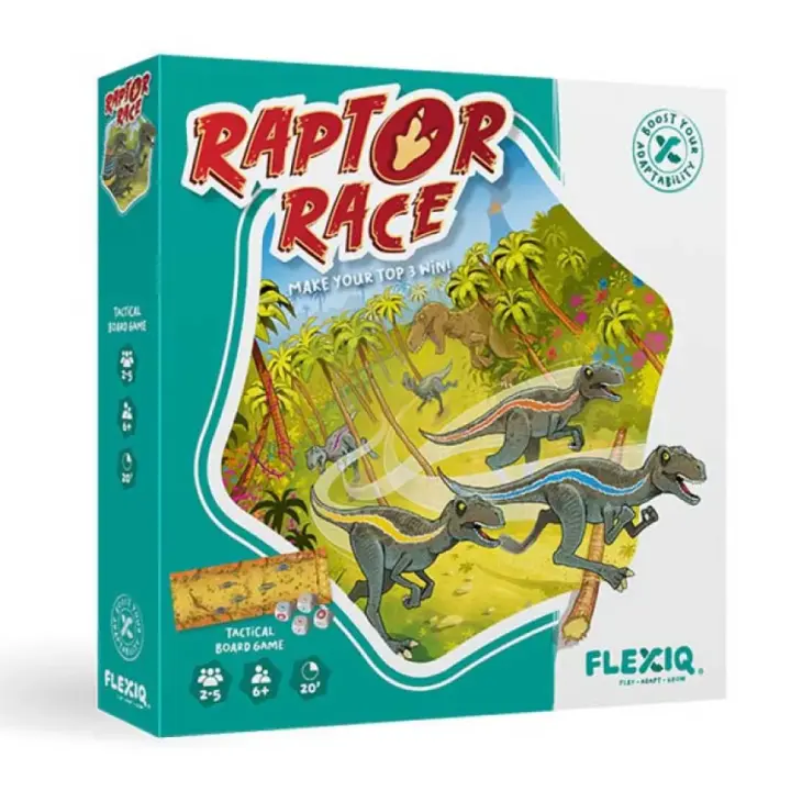 Flexiq Juego De Mesa Raptor Race - 1