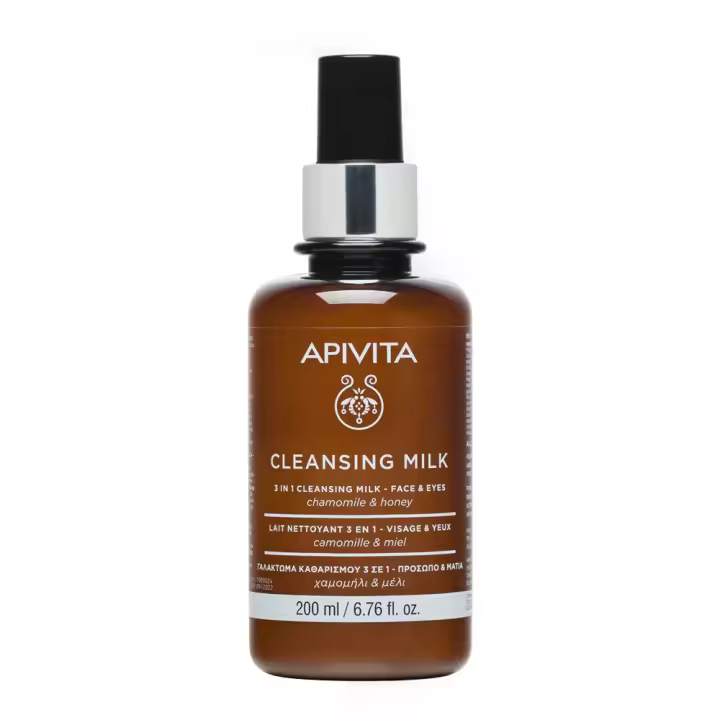 Apivita Leche Limpieza 3 En 1 Cara-Ojos 200 ml - 1