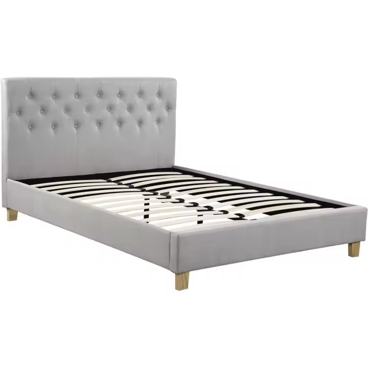 Habitat y Jardin - Cama "Emmy" - 160 x 200 cm - Beige - 1