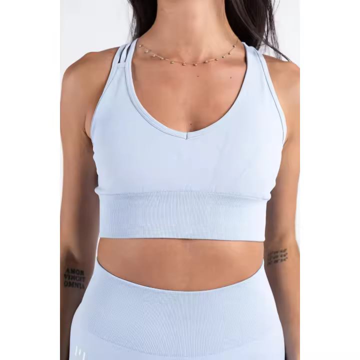 LYOM™ LYOM™ Soft Top - Maya Blue SUJETADOR DEPORTIVO - 1
