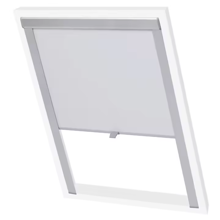 Persiana enrollable opaca blanca MK04 - 1
