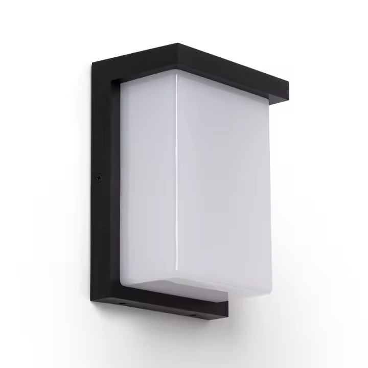 Ledkia Aplique de Pared Exterior LED 16W Aluminio Tyron 4000K Negro Blanco Neutro - 1