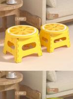 Nueva Silla Plegable De Plástico Grueso Creativa Con Dibujos Para Exteriores Y Uso Doméstico Pequeño Banquillo Para Niños Regalos - details 12