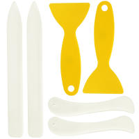 IMZAY 3/4/6 Pcs Ranas De Hueso Para Doblar Herramienta De Plegado Para Manualidades De Papel Cuero Y Encuadernación Set Profesional De Herramientas - details 0