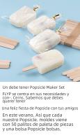 Molde De Helado De Silicona Mini Con Palitos De Madera Para Verano Herramientas De Helados Eco-amigables Y Personalizables - details 5