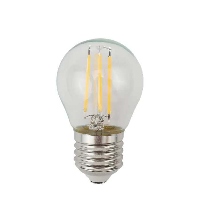 ALPINALUZ Bombilla LED Esférica de Filamento E27 4.5W G45 - 1