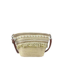 MODELISA Bolso Capazo Rafia De Conchas Paja Estilo Casual Playa Mujer - details 0
