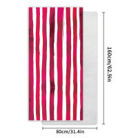 Toalla de playa a rayas con protección solar, toalla de playa de microfibra estampada para acampar, toalla de baño de secado rápido para nadar, toalla absorbente - details 7