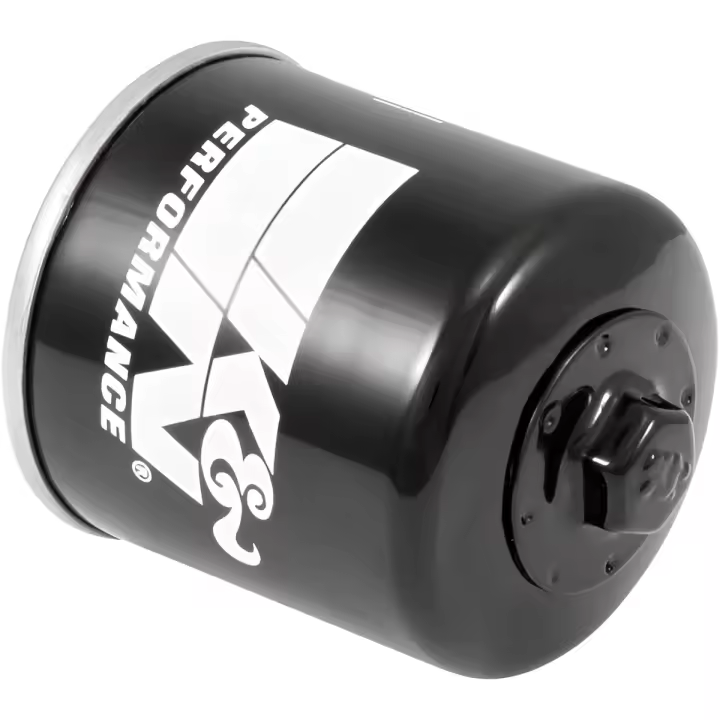 K&N Filtro de Aceite Powersports - Roscado 66x71mm compatible con Kawasaki, Honda, Triumph, Yamaha (KN-204-1) - 1