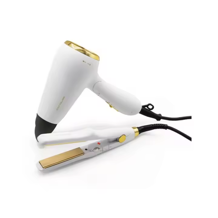 CORIOLISS KIT PLANCHA C-TRIP Y SECADOR FLOW  ¡Tu Kit de viaje perfecto! - 1