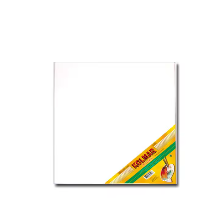 AYA MARKT 4 PCS Paneles de Lienzos para pintar cuadros ,Lienzo 280g/m2 ,Color Blanco, Triple Preparado, Libre de Acido,Hebra Media , Ideal para hacer DIY ,Dibujos acrilicos ,Oleo ,Acuarela,Material Escolar - 1