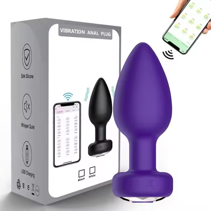 Vibrador Anal Con Control Remoto Vibrador Para Parejas Prostate Massager Plug Butt Wireless Man Sex Toys Silicone Adultos - 1