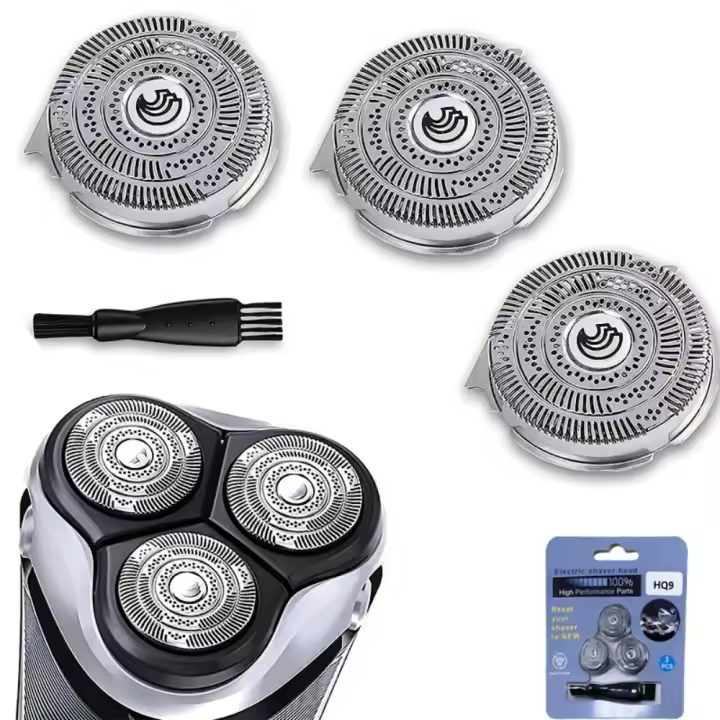 Cuchilla de Repuesto 3Pcs HQ9 para Afeitadora Compatible con Modelos HQ9100 HQ9190 HQ9070 HQ9170 HQ9020 HQ8160 HQ8250 HQ9090 Hecha en China - 1