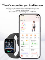 Ostark Reloj Inteligente 1.85" AMOLED 390×450 | Llamadas Bluetooth, Corona Giratoria, 100 Modos Deportivos, Monitoreo de Ritmo Cardíaco 24 h, Presión, SpO₂ y Sueño, Esferas Personalizables, Gadgets Prácticos, Batería 350 mAh y Resistencia 3ATM - details 3