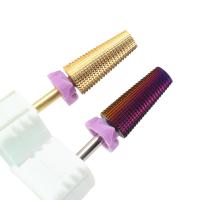 Broca De Uñas De Titanio Y Carburo Multiusos 5 En 1 De Acero Con Alta Dureza Para Eliminar Gel Duraderamente Uso Manual - details 4