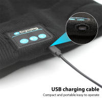 Gorro De Invierno Unisex Con Auriculares Bluetooth Warm Sports Wireless Earphones over the Ear Dynamic Style Para Hombres Y Mujeres - details 2