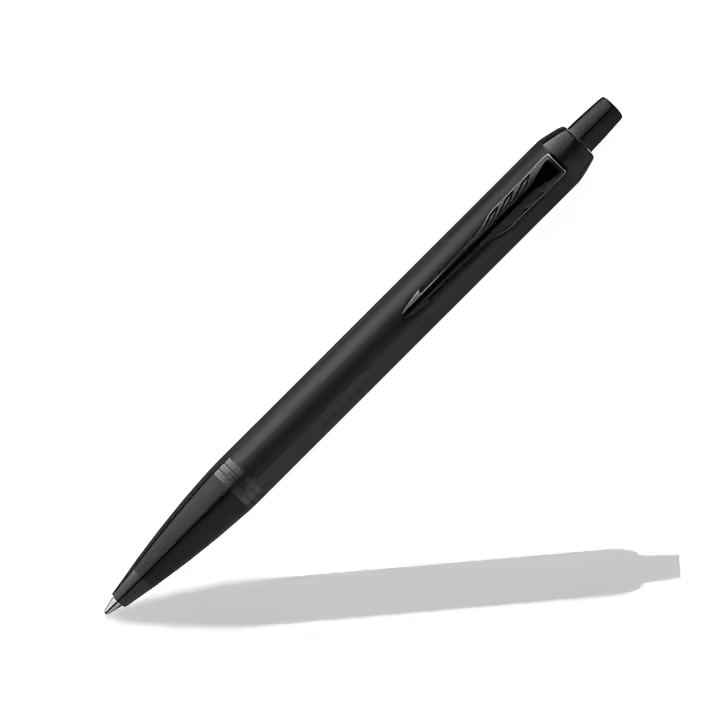 Bolígrafo im cuerpo negro mate/adornos negros medium parker 2127618 - 1