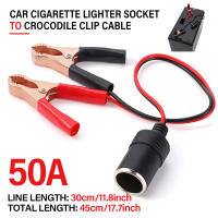Adaptador De Enchufe Para Batería De Coche 12V 50A Clavija Femenina Accesorios Para Batería Terminal De Clips Para Luz Del Cigarrillo - details 1