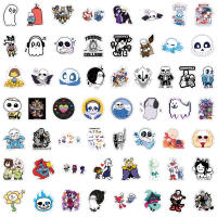 55Pcs Parches De Undertale Resistentes Al Agua Para Scrapbooking Teléfono Móvil Equipaje Patineta Decoraciones De Graffiti DIY - details 3