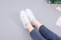 Zapatos Blancos Pequeños Para Mujer 2023 Otoño Bordados De Rosa Suela Gruesa Cuero Casual Estudiantes Zapatos Plataforma - details 18