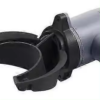 Colector de lluvia (para bajantes de 70-100 mm, colector de agua de lluvia para barriles de lluvia, para superficies de tejado de hasta 80 m) 503070, gris - 1