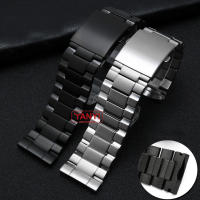 Correa De Reloj De Acero Inoxidable Para Diesel DZ4318 DZ4323 DZ4283 DZ4309 26mm Con Final Curvado Correa De Metal Sólido Para Hombres Y Mujeres - details 2