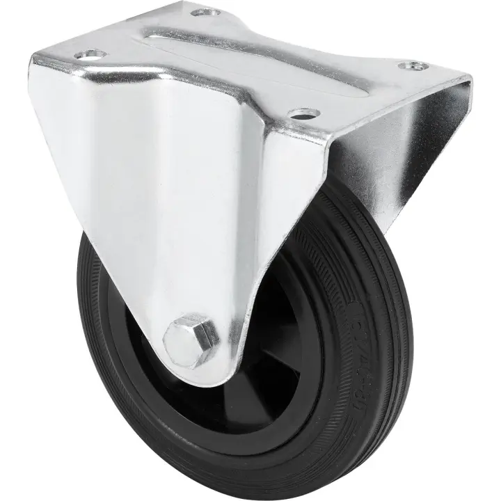 RUEDA TW0259 ø 100 POLIAMIX GOMA NEGRO - 1