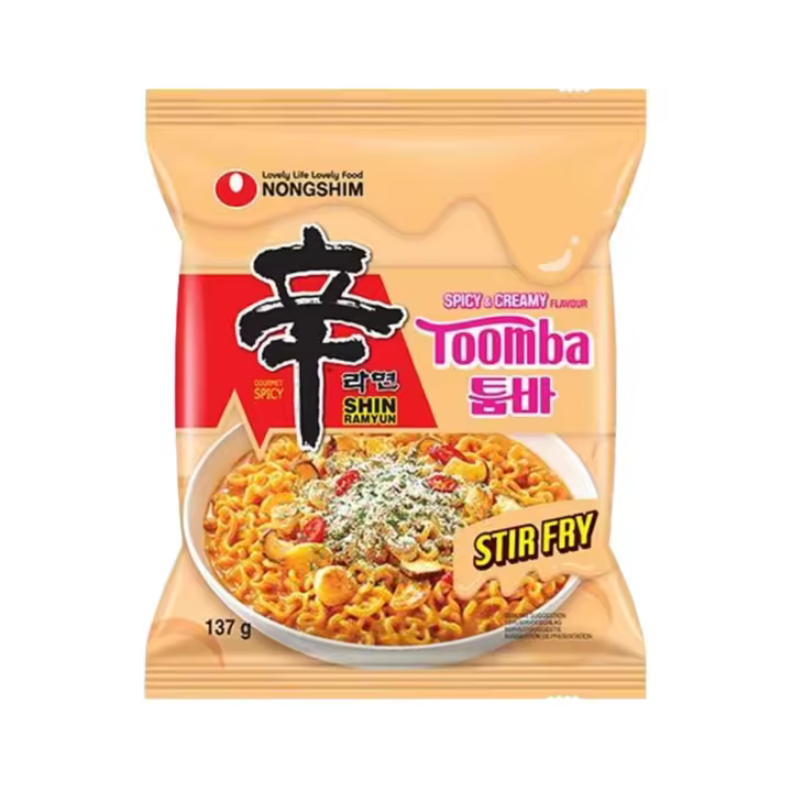 Shin Ramyun Toomba 137g Nongshim | Ramen Coreano Picante - 1