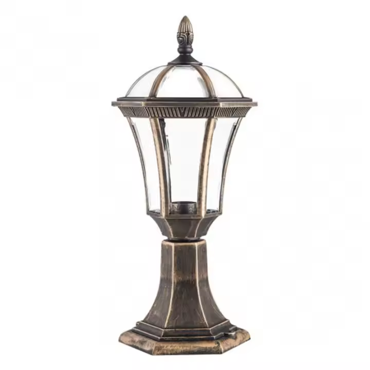 FABRILAMP COMINO Sobremuro Exterior Oro Viejo Policarbonato 47,6x17,6x17,6 Cm - 1