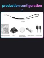 Lámpara De Aromaterapia Magnética Recargable Con Luz RGB Colorida Para Ventilador De Coche O Habitación Lámpara Ambiental De Noche Rechargeable Para Decoración De Coche Y Habitación - details 9