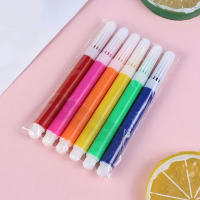 Set De 5-20 Unidades De Rotuladores De Acuarela Mini 6 Colores 9.5cm Para Dibujar Y Pintar En Papel Telas No Tejidas Y DIY - details 2