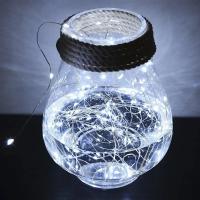 Luces De Hilo De Fairy LED Operadas Por Batería Impermeables Para Decoración De Bodas Y Dormitorios Luz De Hierro De Cobre Para Exteriores - details 3