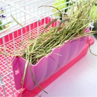 Alimentador Colgante Para Conejos Pequeños Con Alforja De Heno Y Tazón De Fierro Alimentador Colgante Para Raticos Y Otros Pequeños Mascotas - details 3