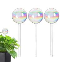 Bulbos De Rociado Automático Para Plantas Vidrio Rainbow Gradient Color Transparente Herramienta De Riego De Maceta Self Watering - details 5