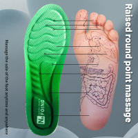 Almohadillas De Running Ortopédicas 4D Super Suaves Y Transpirables Absorción De Choque Alta Elasticidad Antigolpes Y Anti-olor Para Zapatos Adultos Unisex - details 5