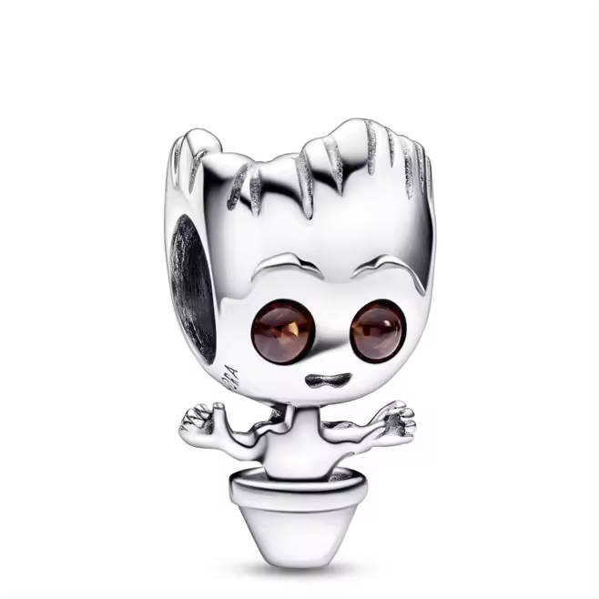 Pandora Charm Baby Groot Marvel 792554C01 , para Mujer - 1