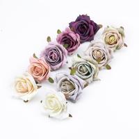 5/10pcs Rosas Europeas De 8CM Para Bodas Decorativas Flores Artificiales Accesorios De Novia Clearancce Hojas Incluidas Venta Al Por Mayor - details 12