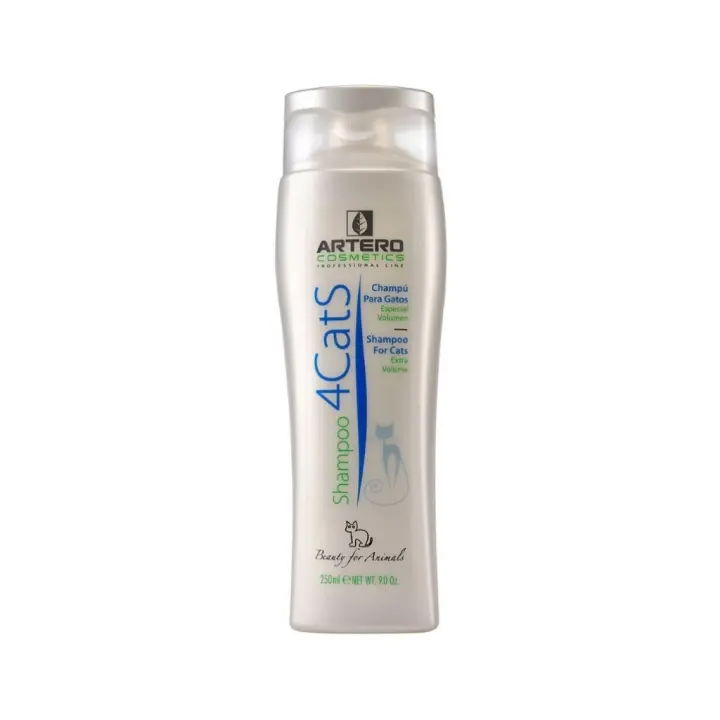 ARTERO - 4 Cats (250 ml) - Champú para Gatos que Respeta al máximo la Piel y el Manto - 1