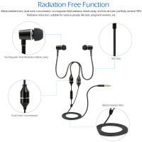 Auriculares Inalámbricos FC12 Estéreo Con Micrófono Y Control De Volumen 3.5mm Anti-radiación Reducción De Ruido Para Teléfono - details 3