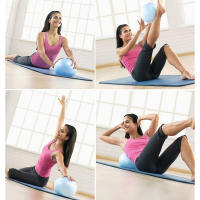 Bola De Yoga De 25cm Para Ejercicio De Fitness Pilates Equilibrio Gimnasia Casa Entrenador Crossfit Bola Anti Estrés Fitball - details 4
