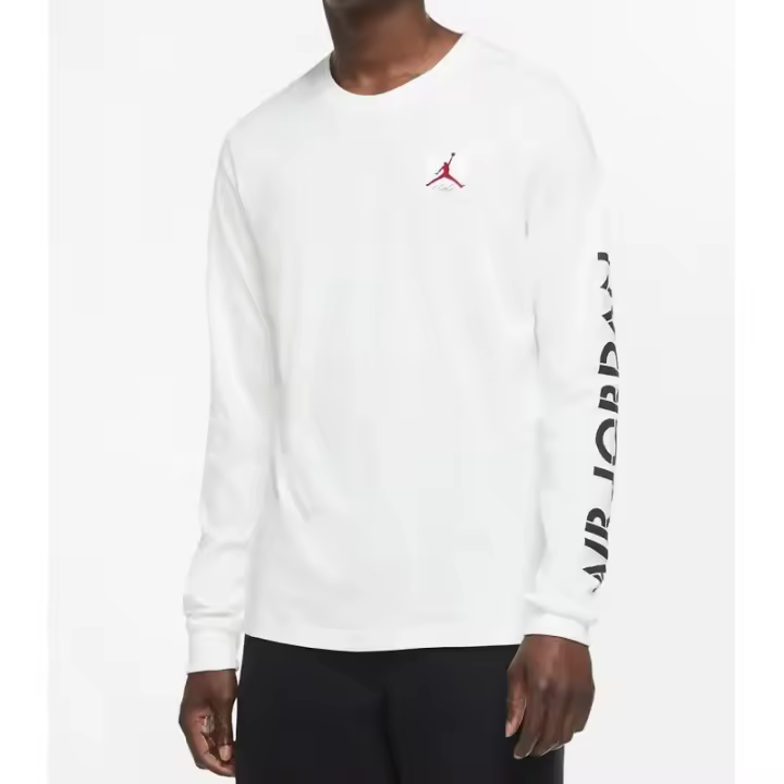 CAMISETA MANGA LARGA AIR JORDAN LOGO "AJ4" - 1