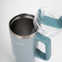 Flamingueo Vaso Termico - Taza Termo Acero Inoxidable Termo Cafe Para Llevar Bebidas Frías 24h y Calientes 10h Botella Termica 0,9 Litros - details 5